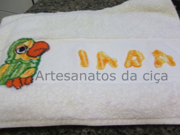 TOALHA ESCOLAR PERSONALIZADA